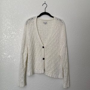 whit knit sweater from American Eagle